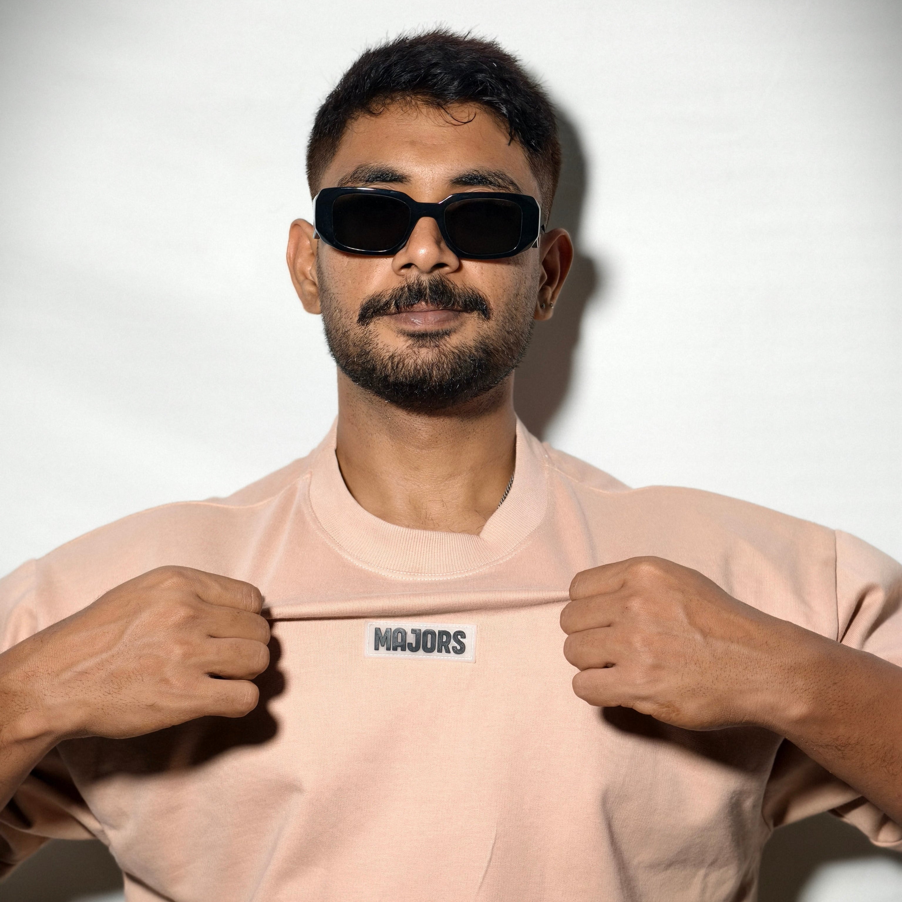 Majors Beige T-Shirt